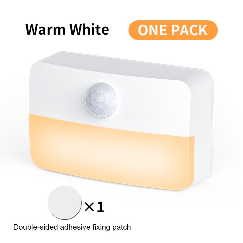 S046-Wireless Motion Sensor Night Light | USB Rechargeable / AA Battery Powered LED Cabinet Lamp - Image 4