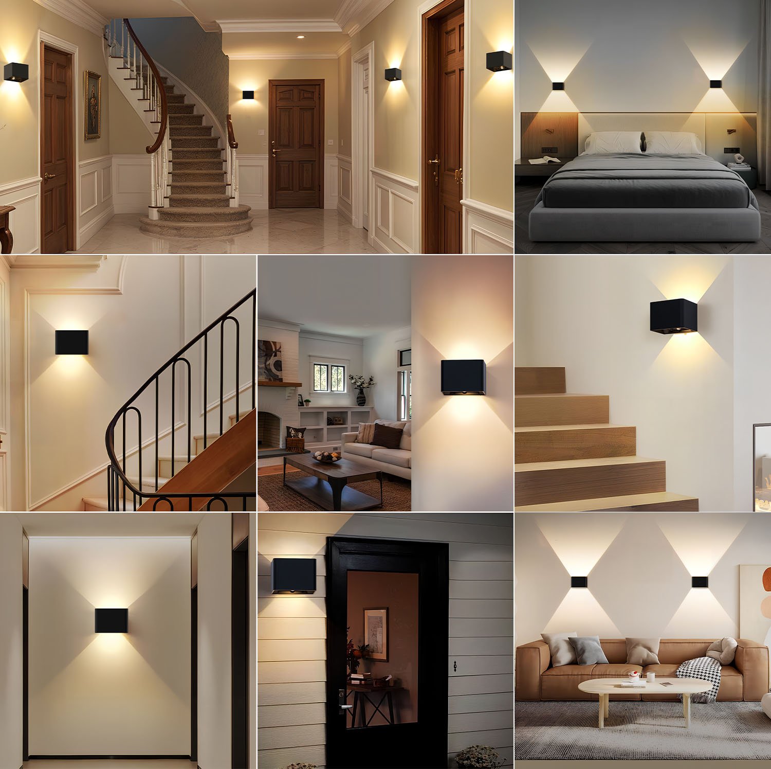 S093-Wireless Magnetic Motion Sensor Wall Light | Rechargeable LED Night Light for Hallway & Bedroom - Image 2