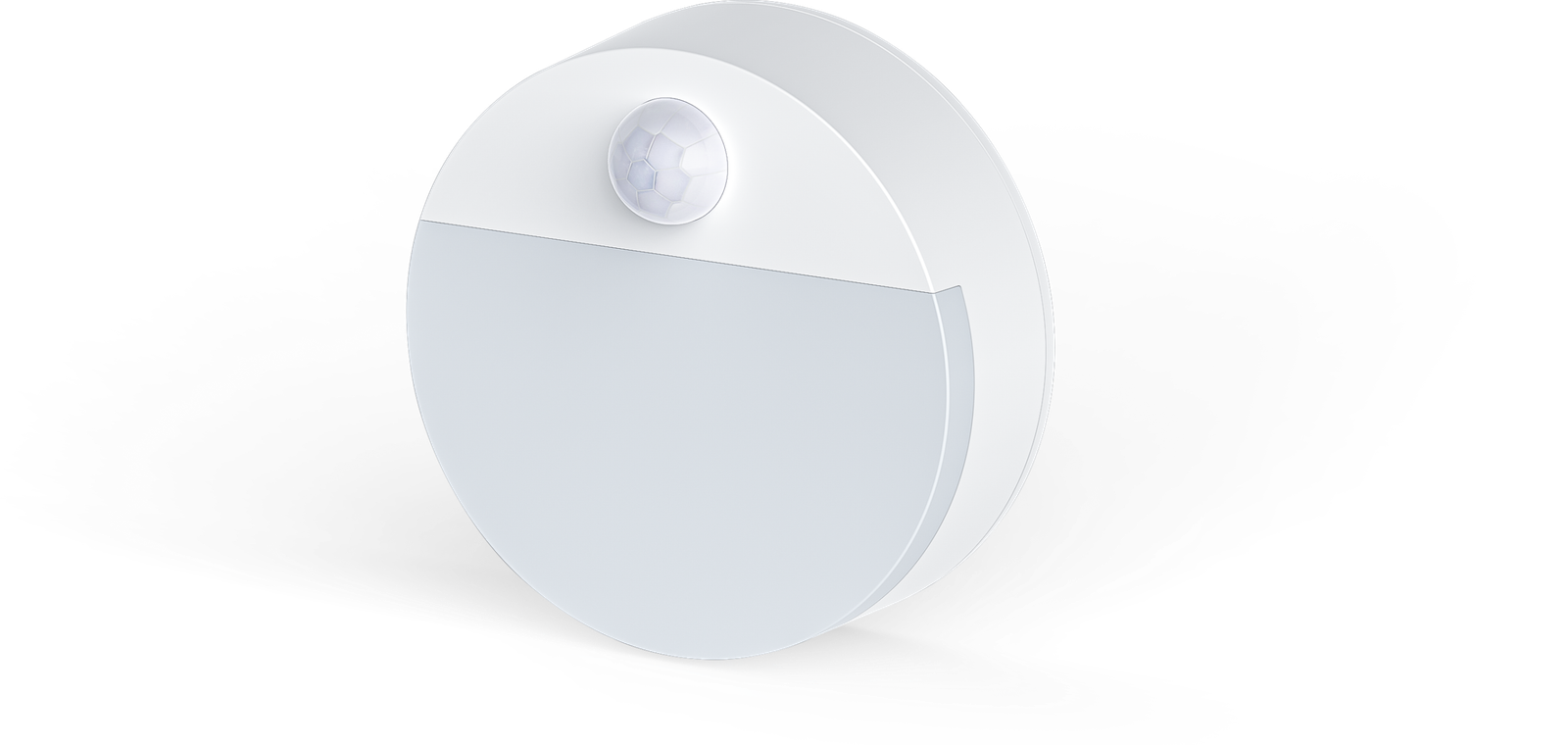 S031-Round Single Color LED Motion Sensor Night Light, AA Battery Powered Wireless Sensor Lamp for Bedroom, Toilet, Closet & Hallway - Image 8