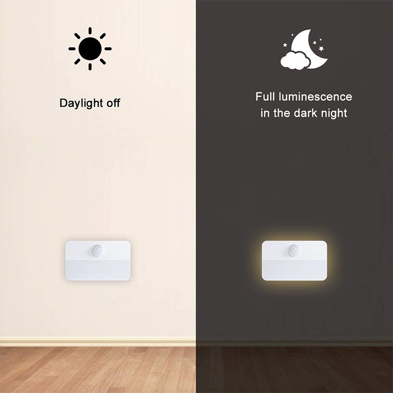 S046-Wireless Motion Sensor Night Light | USB Rechargeable / AA Battery Powered LED Cabinet Lamp - Image 8